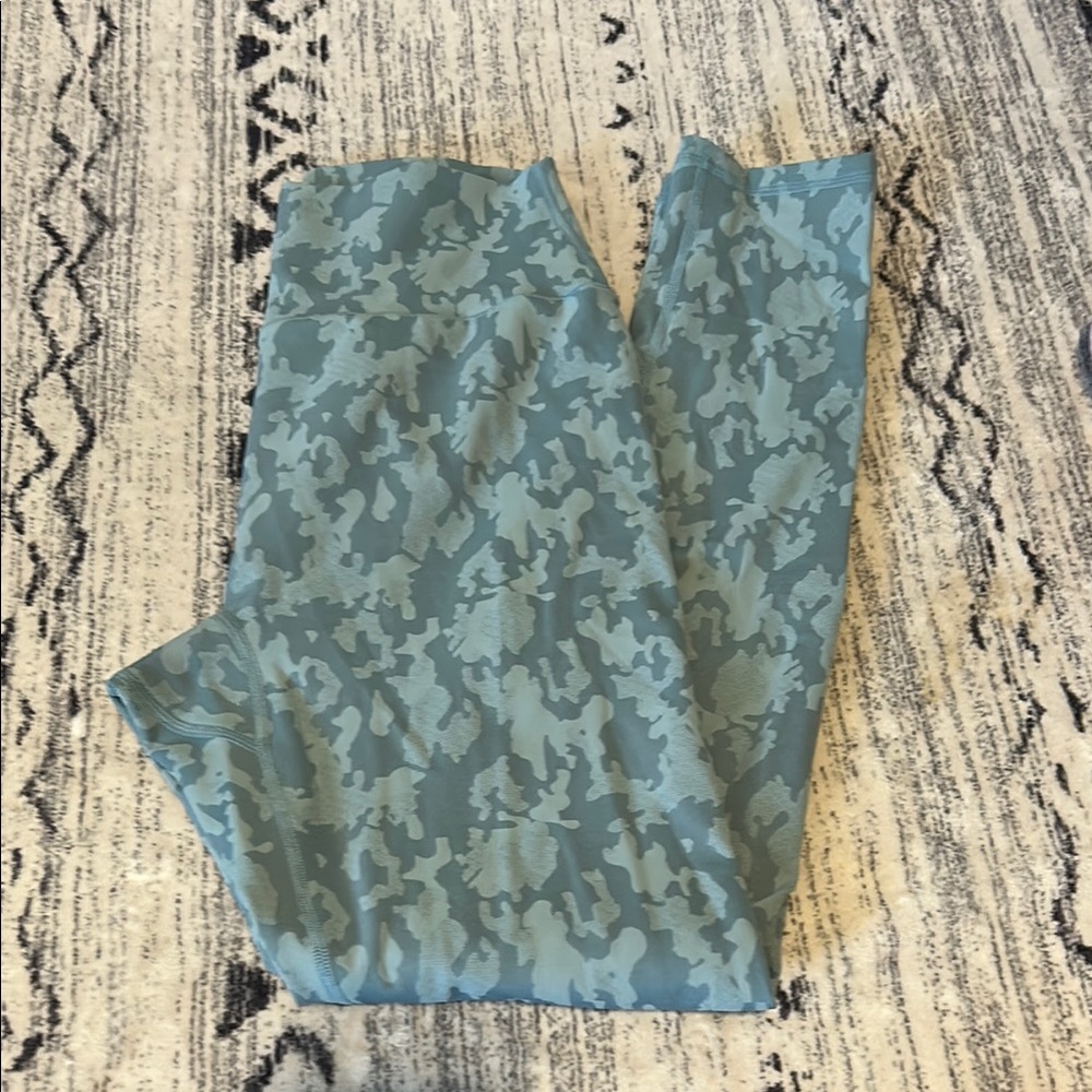 Buffbunny blue Camouflage Leggings